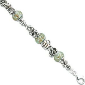 # 0.99 Silver Murano Glass Bracelet