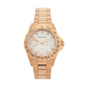 18ct R/G Plated S/Steel Watch RRP £99.99