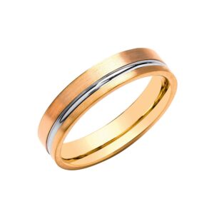 5mm Flat Court with Groove -  Matt/Polished Finish