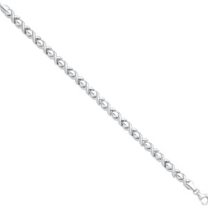 Silver Kiss Ladies Bracelet