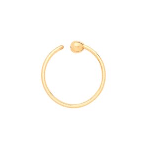 9ct Y/G Nose Hoop