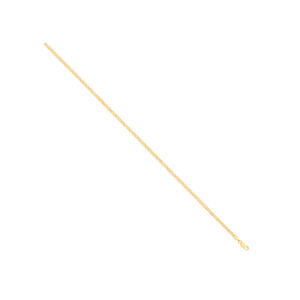 14ct Y/G Hollow Flat Anchor 2.4mm Chain