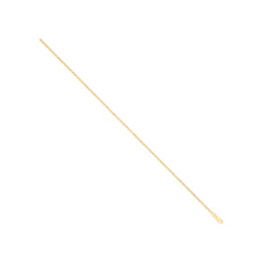 14ct Y/G Hollow Round D/C Belcher 1.9mm Chain