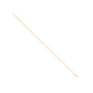 14ct Y/G Hollow Shiny Anchor 2.2mm Chain