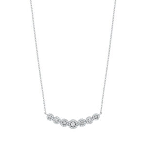 18ct White Gold Necklace 0.50ctw