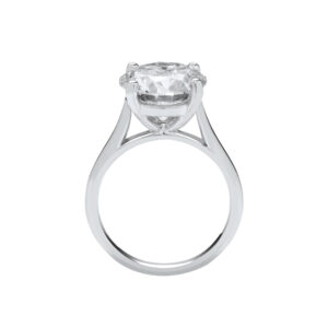18ct White Gold 5.00ctw Solitaire LAB GROWN Diamond Ring IGI Certified